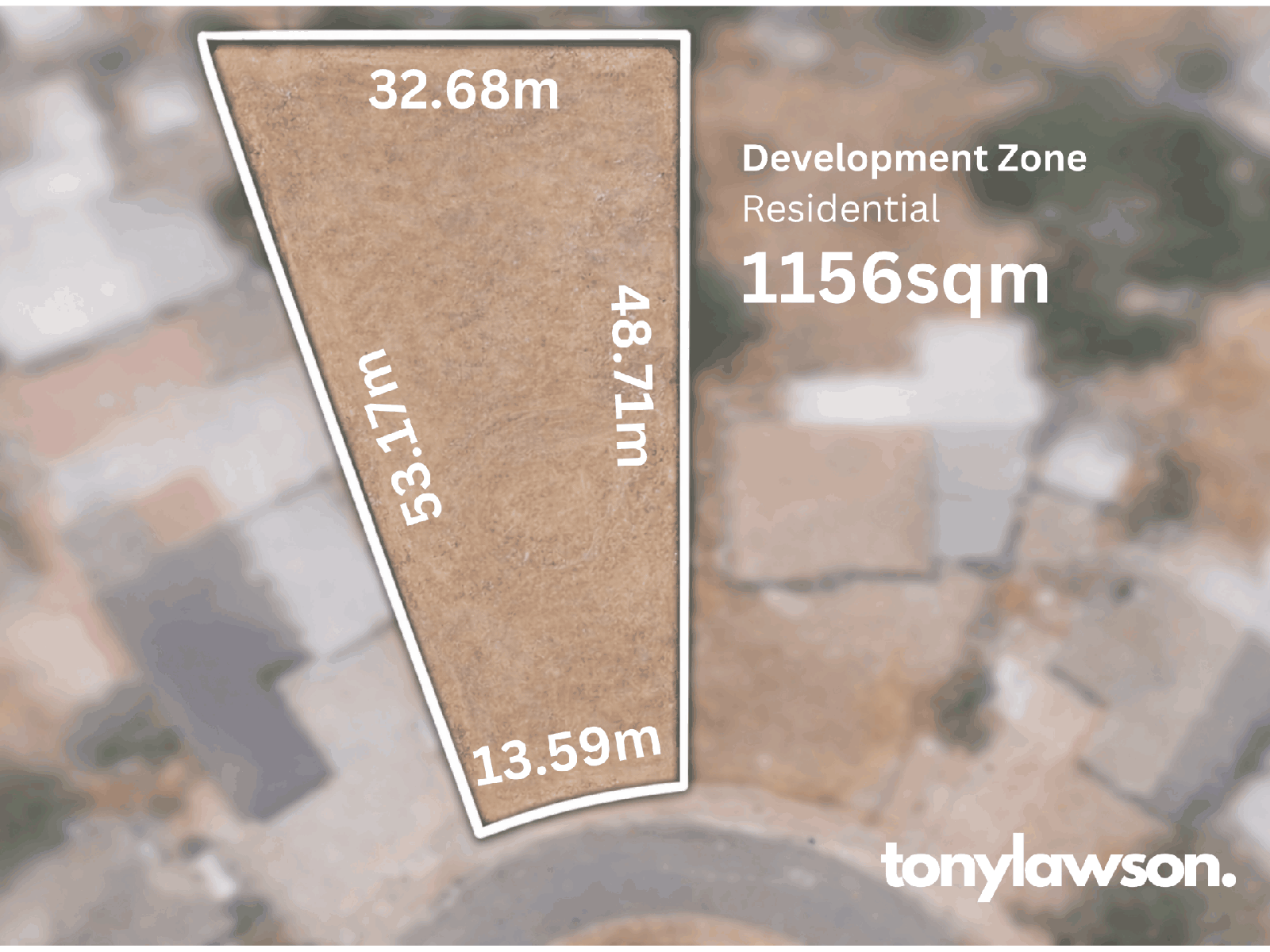 Aerial view of 114 Halsey Road, Elizabeth East — 1,156sqm development land