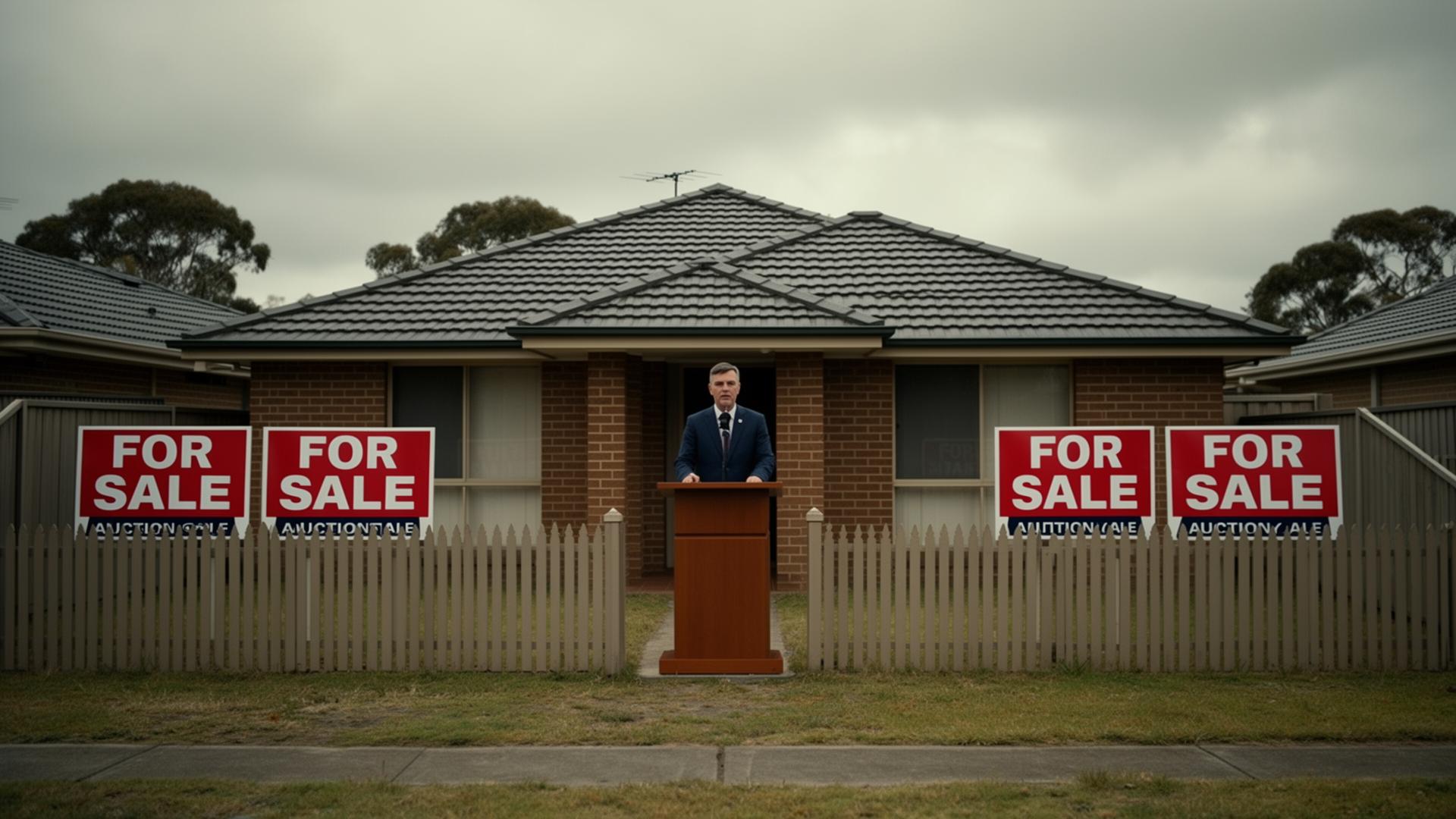 Empty auction with no buyers